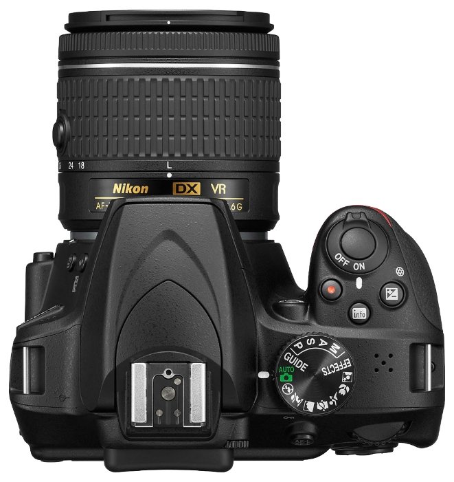 картинка Зеркальная фотокамера NIKON D3400 (BK) (DX) AF-P 18-55 non VR (DX) от магазина 1.kz