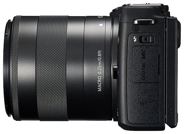 картинка Фотокамера CANON EOS M3 PremKit 18-55 BK от магазина 1.kz