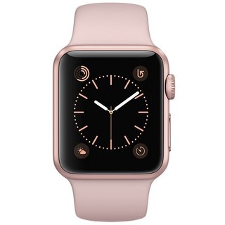 Фото Смарт-часы APPLE Watch Series 1 38mm Rose Gold with Pink (MNNH2)