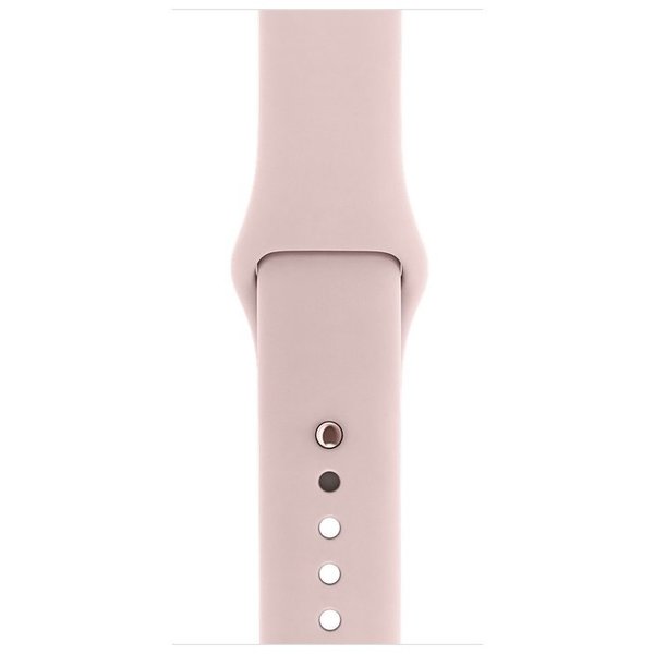 Фотография Смарт-часы APPLE Watch Series 1 38mm Rose Gold with Pink (MNNH2)