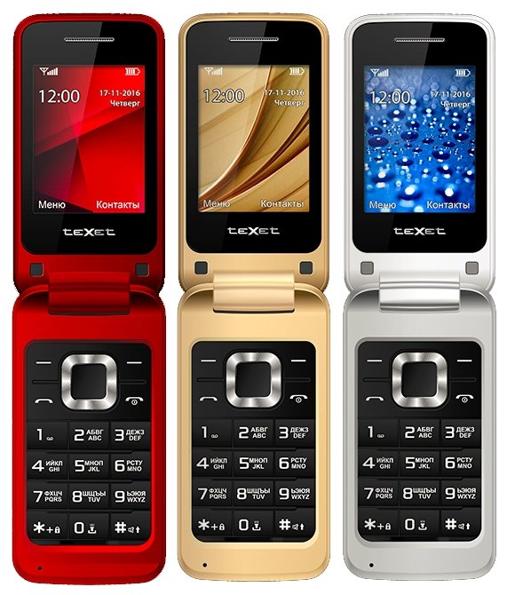 Мобильный телефон TEXET ТМ-304 red Казахстан