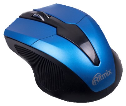 Фото Мышь RITMIX RMW-560 Black/Blue