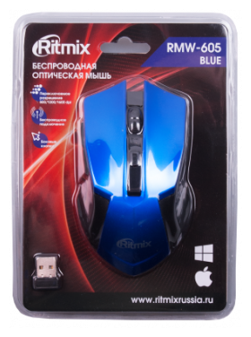 Картинка Мышь RITMIX RMW-605 Blue