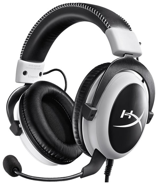 Фото Наушники HyperX Cloud White (KHX-H3CLW)