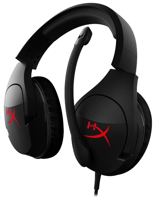 Картинка Наушники HyperX Cloud Stinger Black (HX-HSCS-BK/EE)