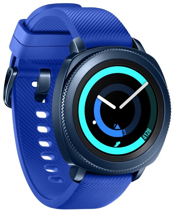 Цена Смарт-часы SAMSUNG Gear Sport SM-R600NZBASKZ Blue(962245)