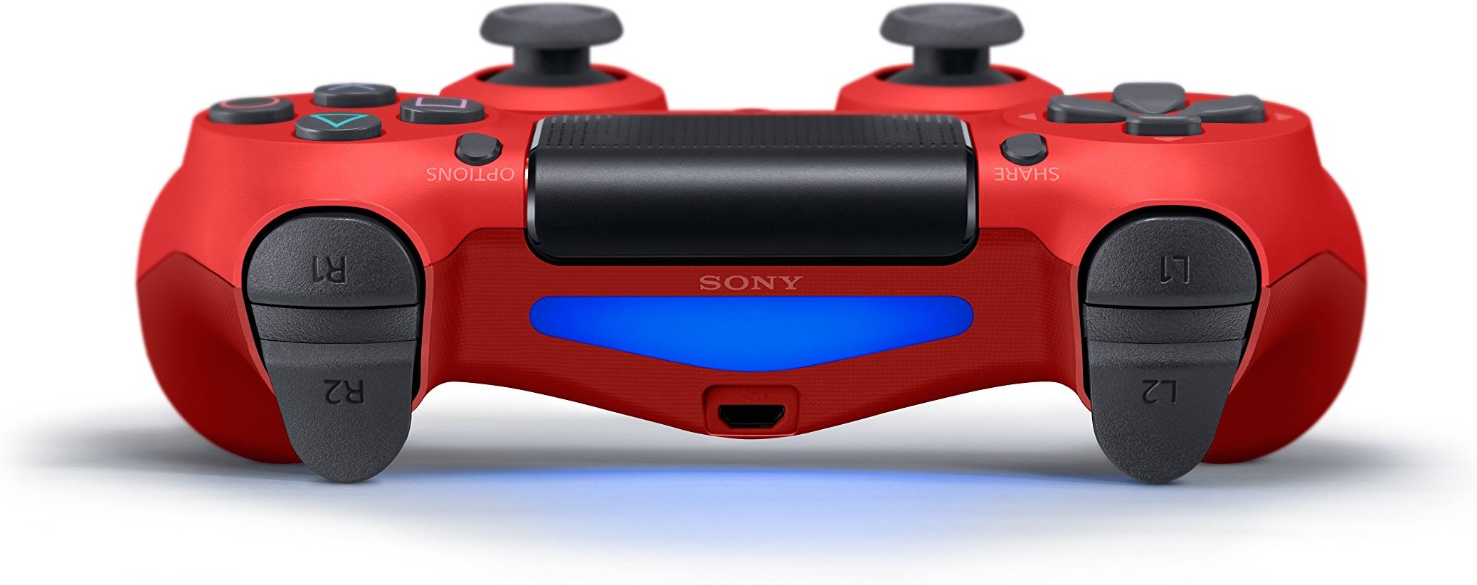 Картинка Геймпад Dualshock 4 v2 для SONY PS4 (CUH-ZCT2E) red