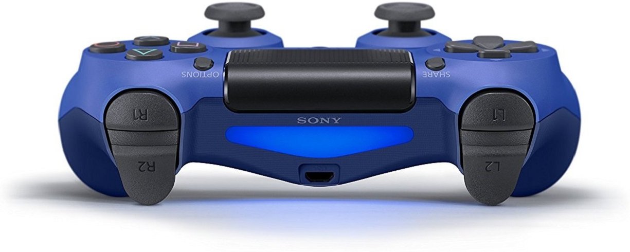 Фотография Геймпад Dualshock 4 v2 для SONY PS4 (CUH-ZCT2E) blue