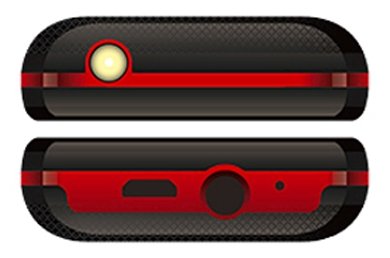 Картинка Мобильный телефон TEXET TM-128 Black-Red