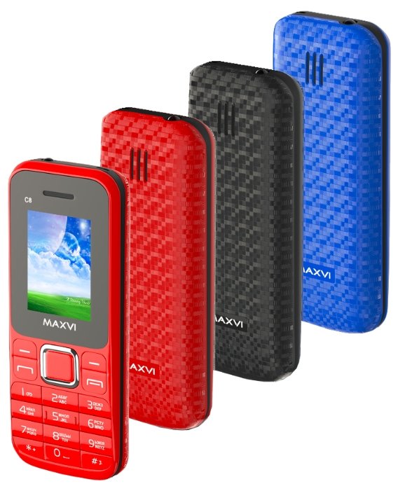 Фото Мобильный телефон MAXVI C8 Red