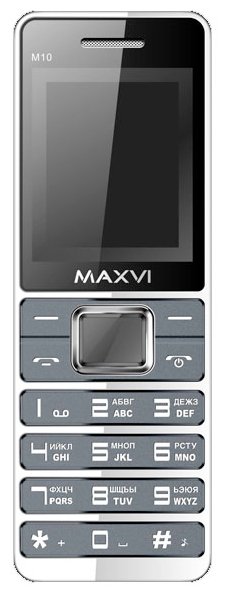 Картинка Мобильный телефон MAXVI M10 Black