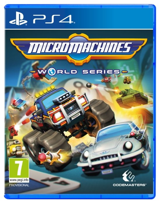 Фото Игра для PS4 Micro Machines World Series