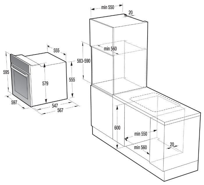 Фото Духовка GORENJE BO637INI