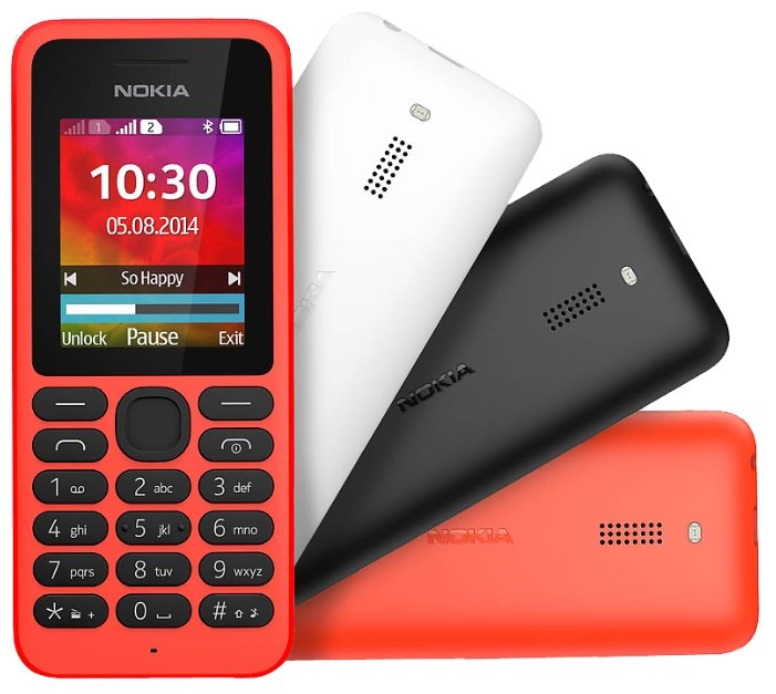 Картинка Мобильный телефон NOKIA 1 DS Red