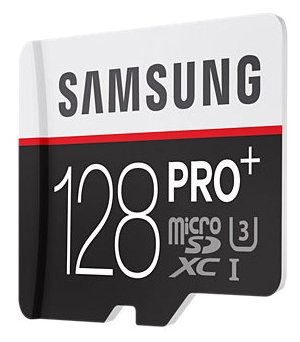 Фотография Карта памяти SAMSUNG microSD PRO PLUS 128GB