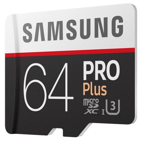 Фото Карта памяти SAMSUNG microSD PRO PLUS 64GB