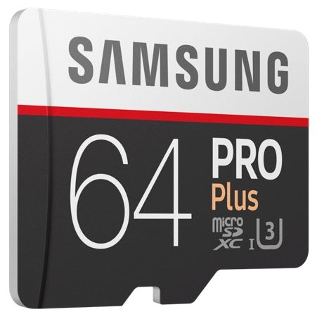 Фотография Карта памяти SAMSUNG microSD PRO PLUS 64GB