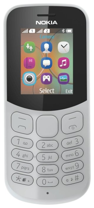 Фото Мобильный телефон NOKIA 130 DS Grey