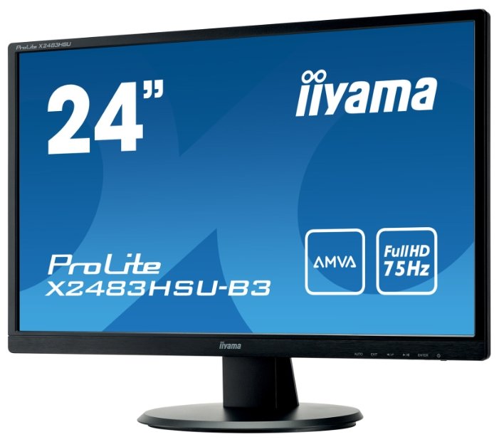 Фотография Монитор IIYAMA ProLite X2483HSU-B3