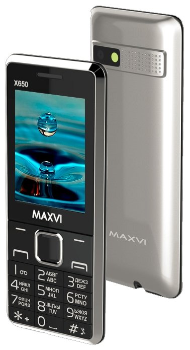 Фото Мобильный телефон MAXVI X650 Black