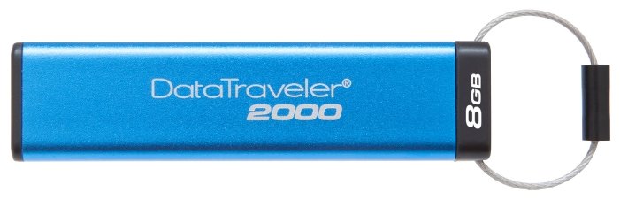 Фото USB накопитель KINGSTON DT2000/8Gb USB 3.1 Blue