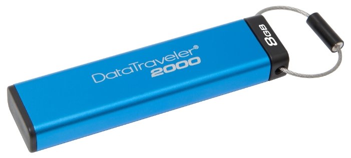 Фотография USB накопитель KINGSTON DT2000/8Gb USB 3.1 Blue