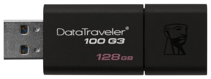 Фото USB накопитель KINGSTON DT100G3/64Gb USB 3.0 Black