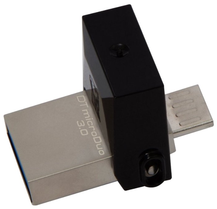 Фотография USB накопитель KINGSTON DTDUO3/64Gb USB 3.0 + microUSB (OTG)