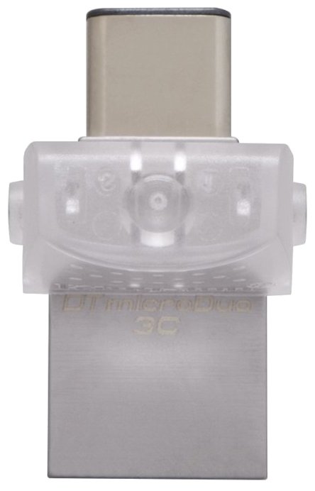Фотография USB накопитель KINGSTON DTDUO3C/128Gb USB 3.1 + Type C (OTG)