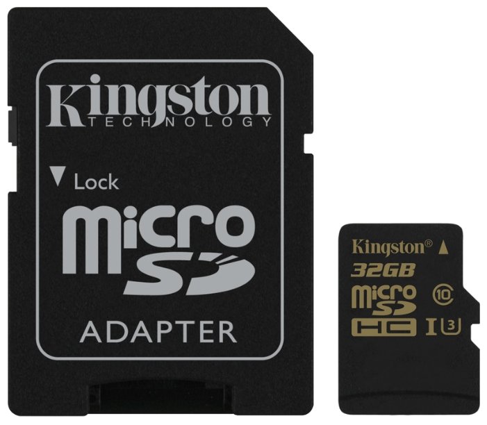 Фотография Карта памяти KINGSTON microSDHC SDCG/32GB/adapter SD