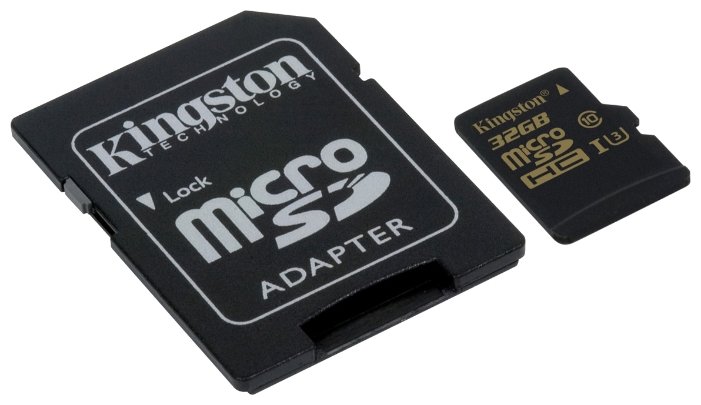 Картинка Карта памяти KINGSTON microSDHC SDCG/32GB/adapter SD
