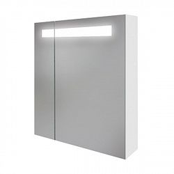 Шкаф зеркальный CERSANIT MELAR 70 с подсветкой универсальная белый
