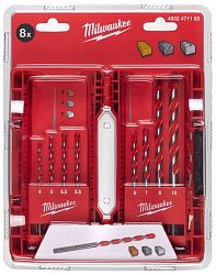 Набор сверл MILWAUKEE 4932471192 8 шт.