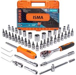 Набор инструментов ISMA 46пр. (ISMA-2462-5 EURO)