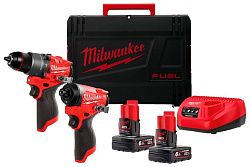 Набор инструментов MILWAUKEE M12 FPP2A2-602X (4933480588)