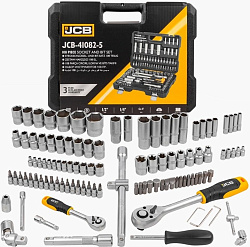 Набор инструментов JCB 108 пр. 1/4'', 1/2''( 6гр.) JCB-41082-5