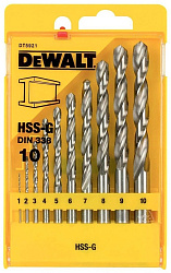 Набор сверл DeWALT DT5921-QZ 10 шт.