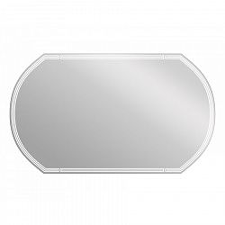 Зеркало CERSANIT LED 090 design 120x70 с подсветкой с антизапотеванием овальное