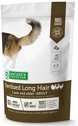Корм для кошек NP Sterilised long hair Poultry 1 year and older Adult cat 7kg