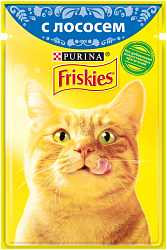 Корм для кошек PURINA Friskies лосось 85 гр