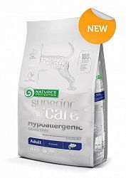 NPSuperiorCare Hypoaller.GrainFree/Salmon Adult All Br.1.5k.корм для взр.собак всех пор.с чувс.пищев
