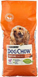 Корм для собак PURINA Dog Chow Adult Old 5+ ягненок 14 кг