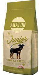Корм для молодых ARATON dog junior 15 кг