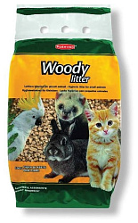 Наполнитель PADOVAN WOODY litter древесный наполнитель д/кошек,птиц и мелких домашних животных (5кг/10л) 000244