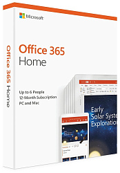 Лицензия MS Office 365 Home 32/64 AllLngSub PKLic