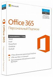 Лицензия MS Office 365 Personal 32/64 AllLngSub PKLic 1YR Online CEE C2R NR (QQ2-00004)