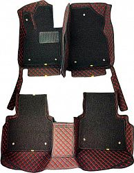 Коврики автомобильные KRISTALL-AUTO для Kia Sorento 2009-2014 B black+red