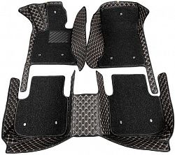 Коврики автомобильные KRISTALL-AUTO для Toyota Tundra 2007-2013 C black+beige