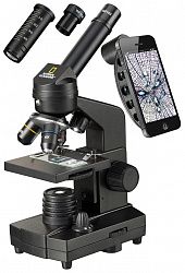 Микроскоп BRESSER National Geographic 40–1280x с адаптером для смартфона