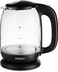 Чайник KITFORT KT-625-5 черно-серый